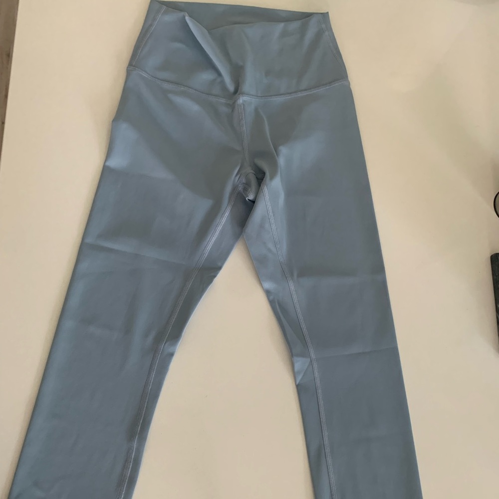 Lululemon Wunder Under Full On Luxtreme Chambray size 4 23 inch - Picture 5 of 8